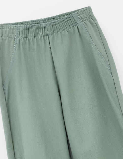 Объёмные брюки-багги для девочки