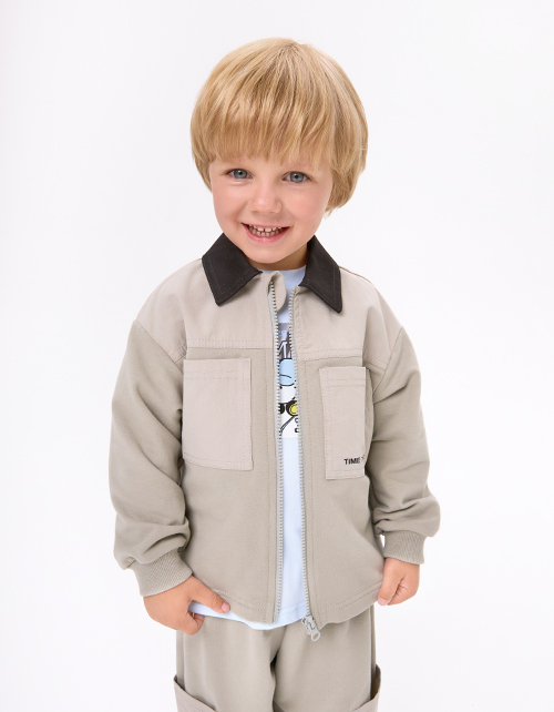 Жакет в утилитарном стиле для мальчика
