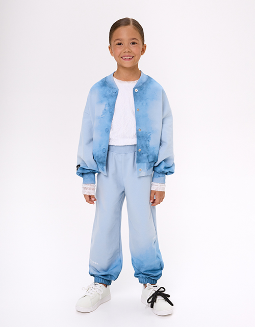 Брюки-джоггеры для девочки