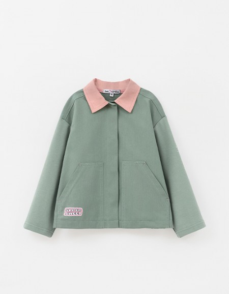 Жакет в утилитарном стиле для девочки