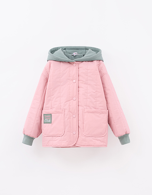Весенняя стёганая куртка для девочки