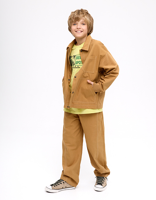 Брюки-багги для мальчика Брюки-багги для мальчика