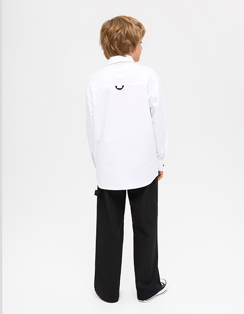 Белая рубашка для мальчика