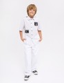 Белые брюки для мальчика