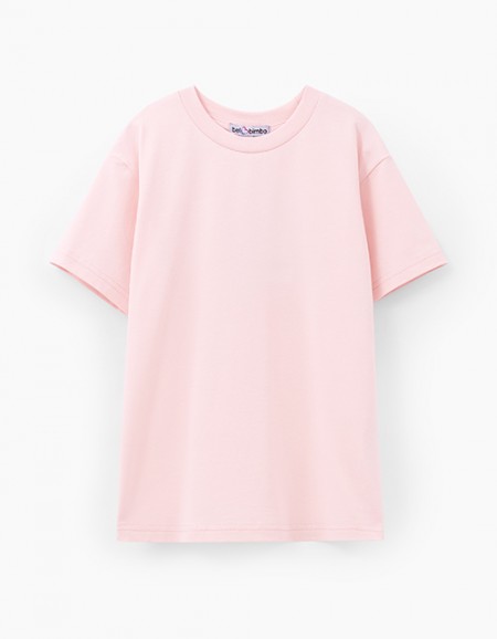 Футболка в оттенке розовой пудры