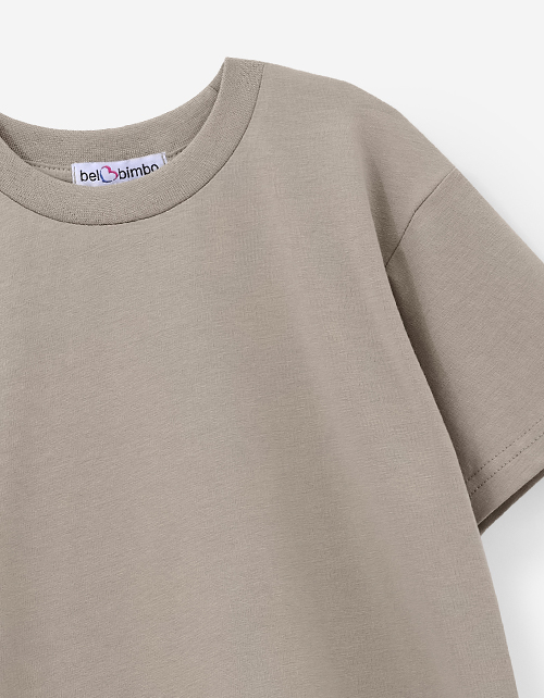 Оливковая футболка