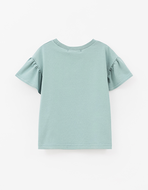 Мятная футболка для девочки Мятная футболка для девочки