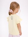 Светло-жёлтая футболка для девочки