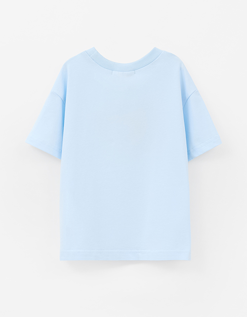 Голубая футболка для мальчика Голубая футболка для мальчика