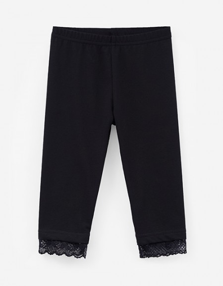 Чёрные бриджи для девочки