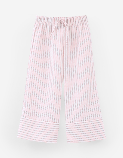 Брюки в пижамном стиле для девочки