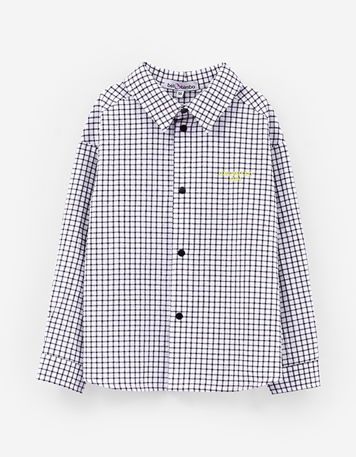 Рубашка в клетку для мальчика