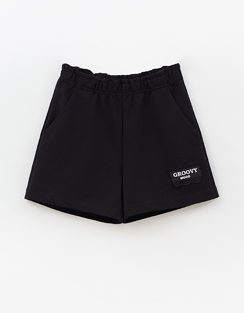 Чёрные шорты для девочки Чёрные шорты для девочки