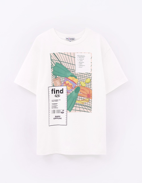 Креативная футболка для мальчика