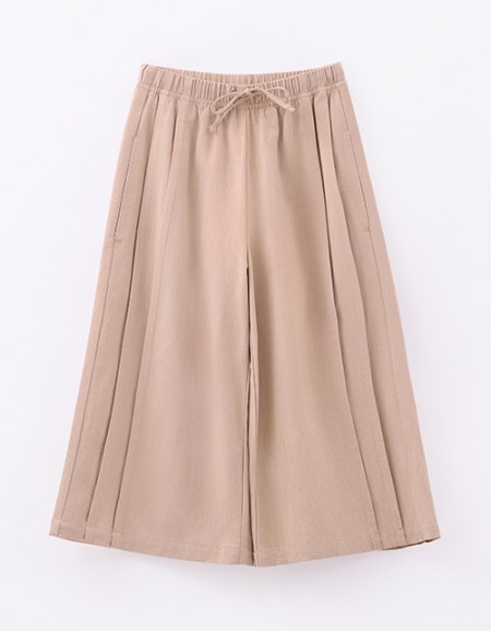 Льняные капри для девочки