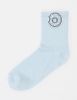Голубые носки с пончиками для девочки