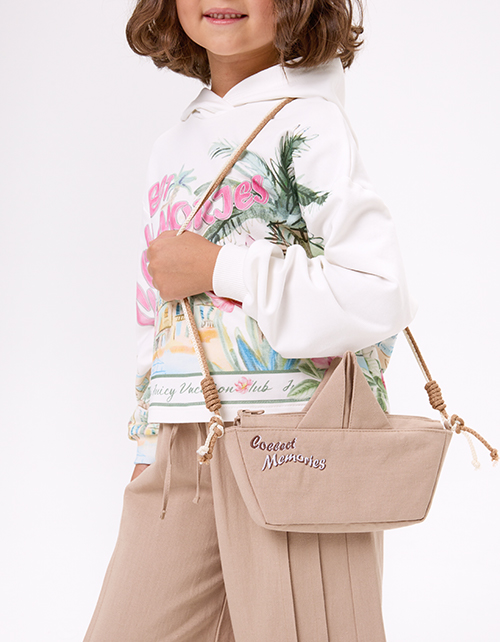 Авторская льняная сумка для девочки Авторская льняная сумка для девочки