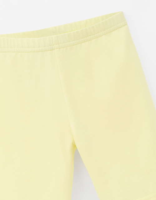 Жёлтые велосипедки для девочки