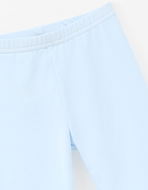 Голубые велосипедки для девочки