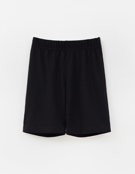 Чёрные шорты-бермуды для мальчика