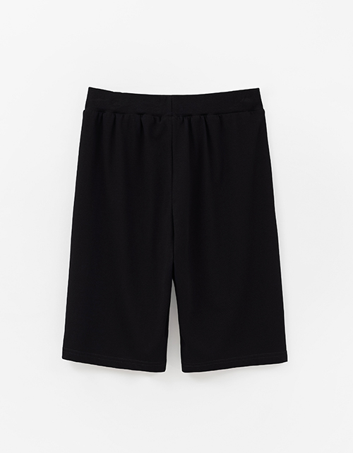 Чёрные шорты-бермуды для мальчика