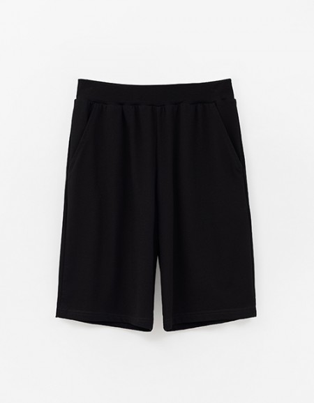 Чёрные шорты-бермуды для мальчика