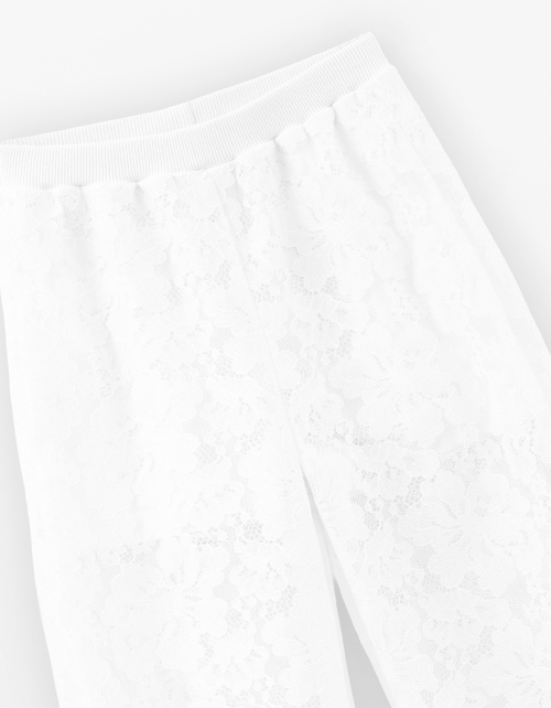 Ажурные брюки-джоггеры для девочки Ажурные брюки-джоггеры для девочки