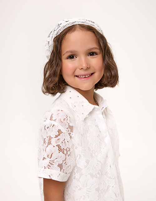 Ажурная блузка для девочки Ажурная блузка для девочки