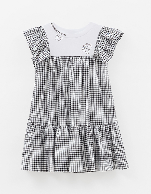 Платье в клетку для девочки