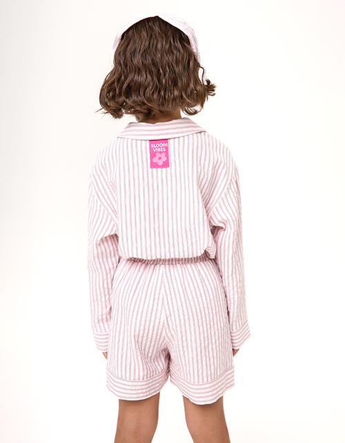 Рубашка в пижамном стиле для девочки