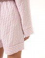 Шорты в полоску в пижамном стиле для девочки