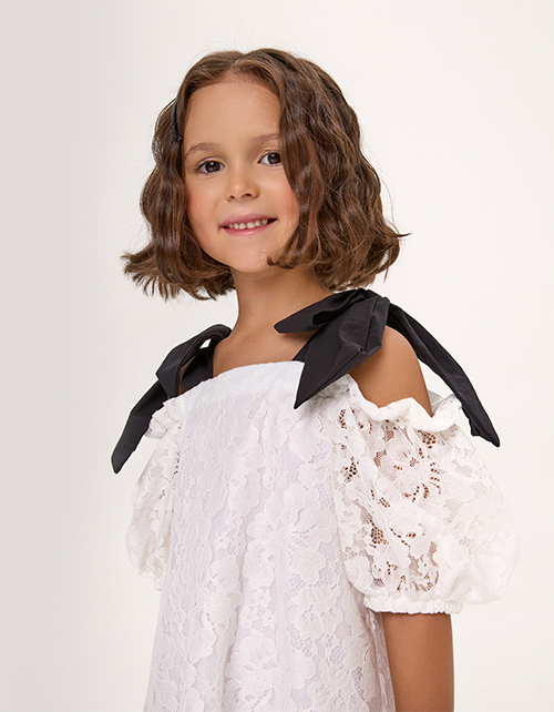 Ажурное платье для девочки