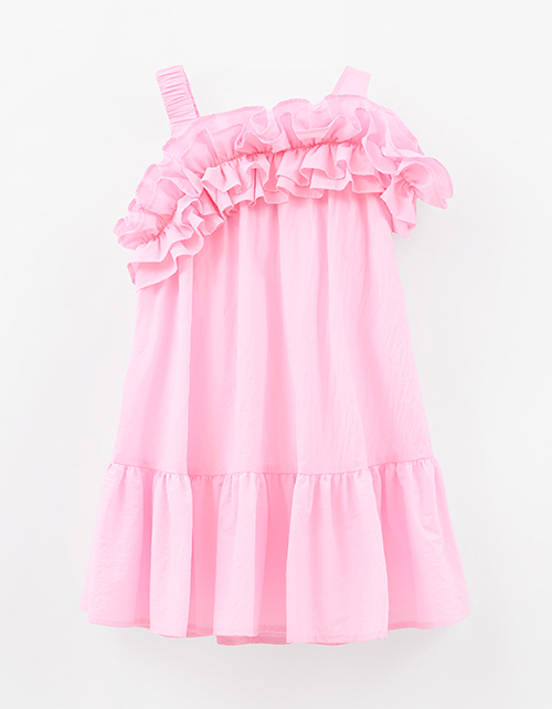 Летнее платье в светло-розовом оттенке для девочки Летнее платье в светло-розовом оттенке для девочки