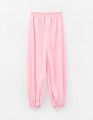Светло-розовые брюки-аладдины для девочки