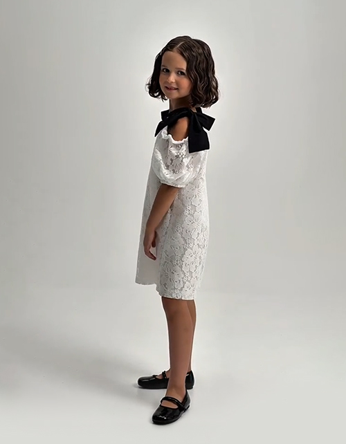 Ажурное платье для девочки