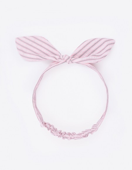 Повязка в полоску для девочки