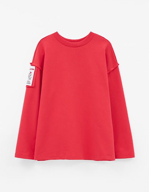 Яркий дизайнерский лонгслив