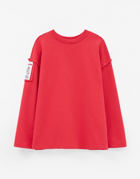 Яркий дизайнерский лонгслив