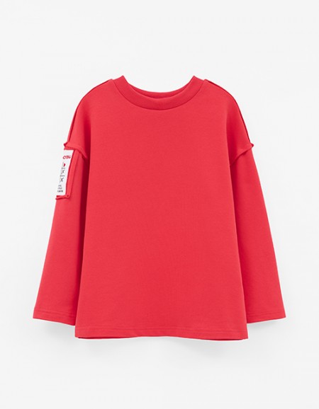 Яркий дизайнерский лонгслив Яркий дизайнерский лонгслив