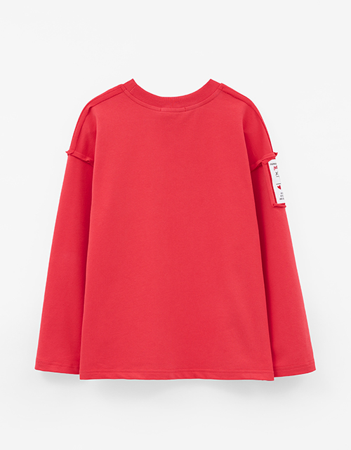 Яркий дизайнерский лонгслив